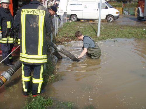 Hochwasser April 2008