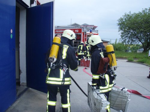Einsatzübung der Feuerwehr