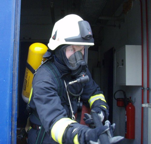 Einsatzübung der Feuerwehr