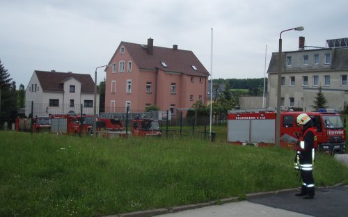 Einsatzübung der Feuerwehr