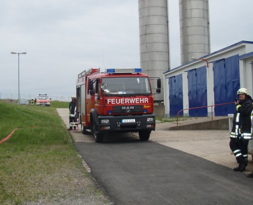 Einsatzübung der Feuerwehr