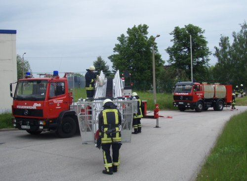 Einsatzübung der Feuerwehr