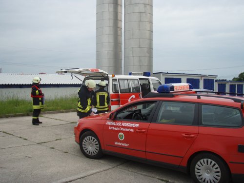 Einsatzübung der Feuerwehr