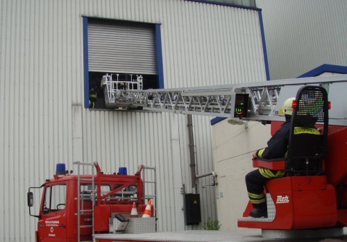 Einsatzübung der Feuerwehr