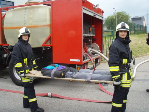 Einsatzübung der Feuerwehr
