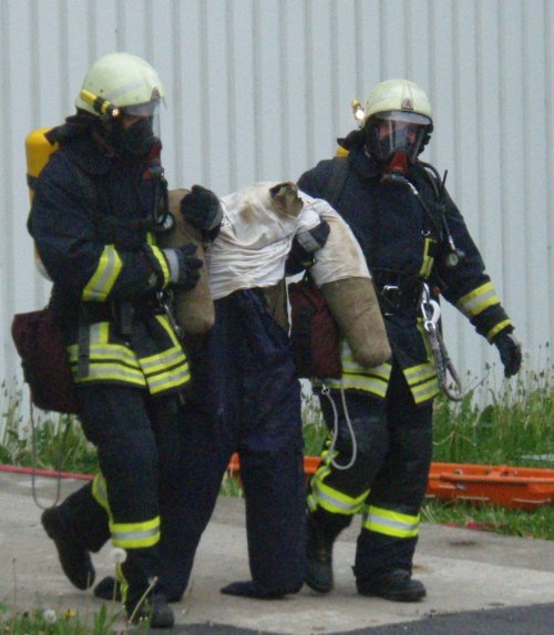 Einsatzübung der Feuerwehr
