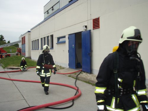 Einsatzübung der Feuerwehr